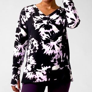 Athleta Coaster Luxe V-Neck Sweatshirt XL Tall